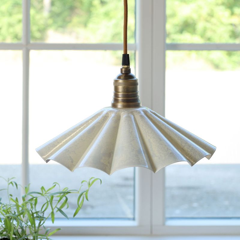 Lunel Lampe i emalje 30cm