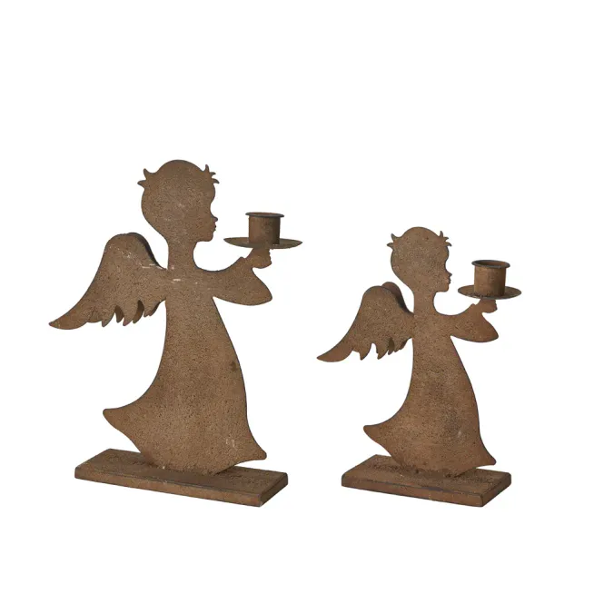 Hovedbilde Engel lysestake 25cm