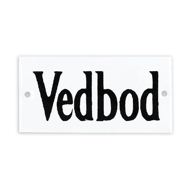 Hovedbilde Skilt Vedbod