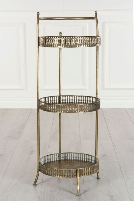 Hovedbilde Sidebord - Etasjebord med tre hyller