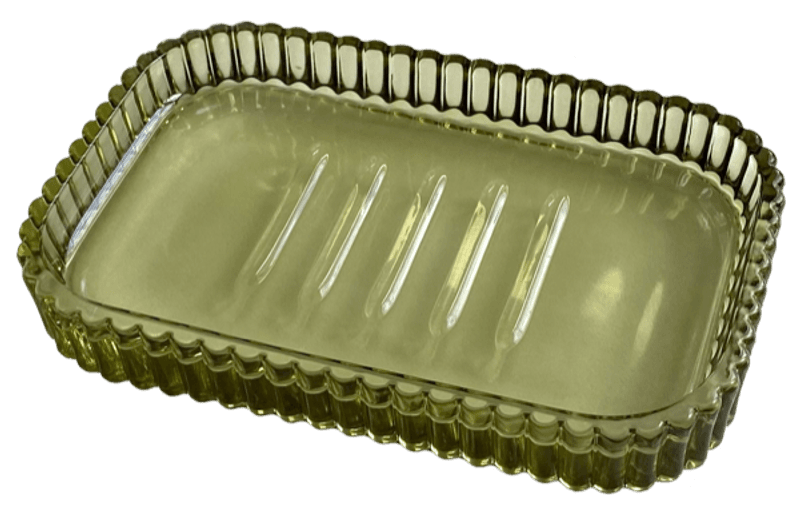 Såpeskål Glass Grønn