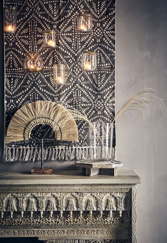 FERNANDO Teppe 140cm Brunt